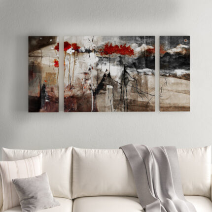 ” Abstract ” 3 – Pieces - Chic Decora