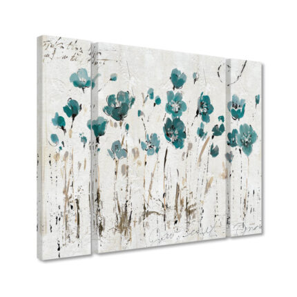 ” Abstract Balance VI Blue ” by Lisa Audit 3 – Pieces - Chic Decora