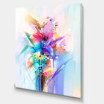 " Abstract Colorful Spring Flowers " - Image 2