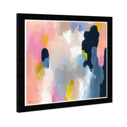 ” Abstract Happy Thoughts, Modern & Contemporary Pink ” by Oliver Gal - Chic Decora