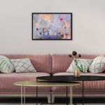 " Abstract Michaela Nessim - Infinitely Divine, Modern & Contemporary Pink " by Oliver Gal