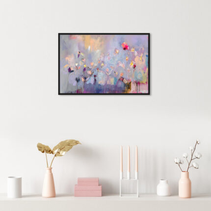 ” Abstract Michaela Nessim – Infinitely Divine, Modern & Contemporary Pink ” by Oliver Gal - Chic Decora