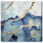 " Abstract More Than Love Watercolor " by Oliver Gal - Image 7