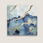 " Abstract More Than Love Watercolor " by Oliver Gal - Image 8