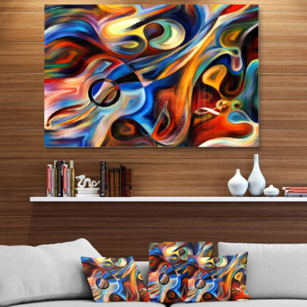 ” Abstract Music And Rhythm “ - Chic Decora