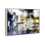 " Abstract Nadando, Modern & Contemporary Blue " by Oliver Gal - Image 7