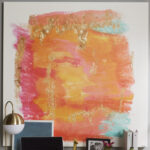 " Abstract New Yorker In Spring Watercolor " - Image 4