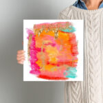 " Abstract New Yorker In Spring Watercolor " - Image 5