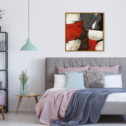 ” Abstract Sai – Rubrum “ - Chic Decora