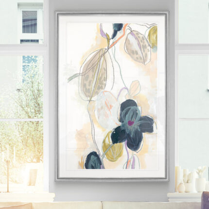 ” Abstracted Orchid I “ - Chic Decora