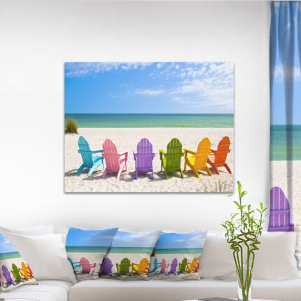 ” Adirondack Beach Chairs “ - Chic Decora