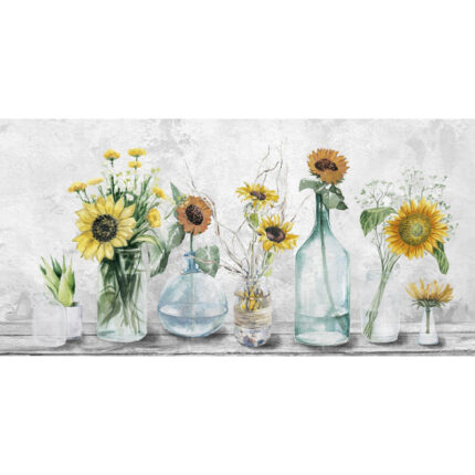 ” Adorable Sunflowers ” by Marmont Hill - Chic Decora