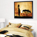 " African And Lonely Tree " - Image 5