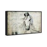 " Animals Antiqus Equus, Cabin / Lodge Gray " by Oliver Gal - Image 4