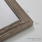 " Antique Black And White Botanical VII " 3 - Pieces - Image 3