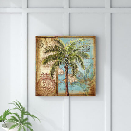 ” Antique Palm Tree III ” by Tre Sorelle Studios - Chic Decora