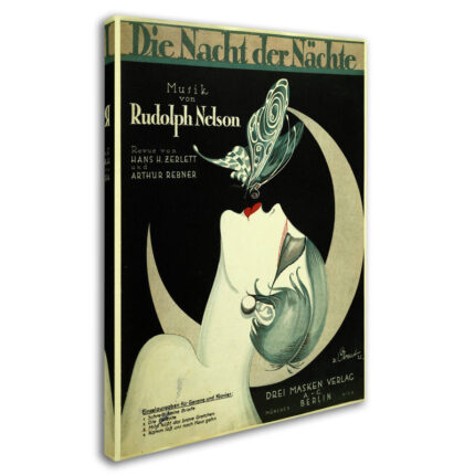 ” Art Deco Music Sheet “ - Chic Decora