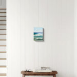 " Azure Ocean III " by Julia Purinton Painting Print