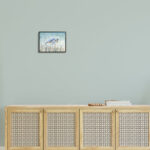 " Baby Sea Turtle Blue Speckled Aquatic Animal Ocean " - Image 3