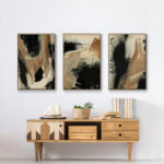" Baked Paintstrokes I " 3 - Pieces - Image 4