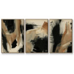 " Baked Paintstrokes I " 3 - Pieces - Image 5