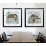 " Barn At Dusk " 2 - Pieces - Image 3