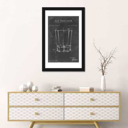 ” Barware Blueprint I ” by Ethan Harper - Chic Decora