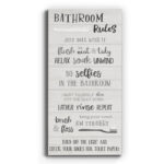 " Bathroom Rules " - Image 7