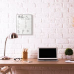 " Bathroom Word Scramble Fun Family Word Design " by Daphne Polselli - Image 3