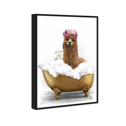 ” Bathtub Llama “ - Chic Decora