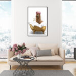 " Bathtub Llama " - Image 3