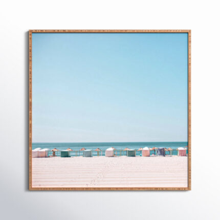 ” Beach Huts ” by Hello Twiggs - Chic Decora