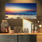 " Beautiful Sunrise Over Blue Sea " - Image 6