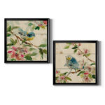" Birds And Blossoms I " 2 - Pieces Painting Print - Image 5