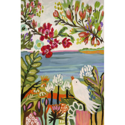 ” Birds In The Garden II ” by Karen Fields - Chic Decora