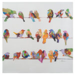 " Birds On A Wire II " Painting Print - Image 5