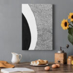 " Black & White Abstract II " - Image 5