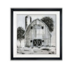 " Black And White Barn I " - Image 5