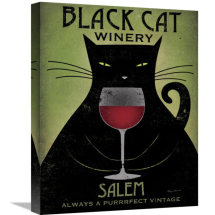 ” Black Cat Winery Salem ” by Ryan Fowler - Chic Decora