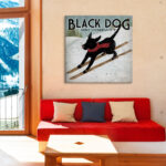 " Black Dog Ski Co. II " by Ryan Fowler - Image 2