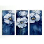 " Blooming Poppies " 3 - Pieces - Image 3