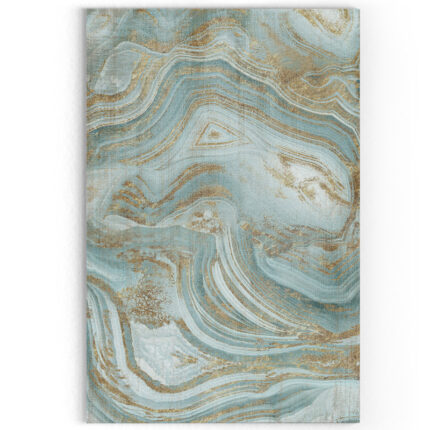 ” Blue Agate ” Painting Print - Chic Decora