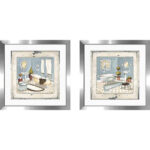 " Blue Bath " 2 - Pieces - Image 5