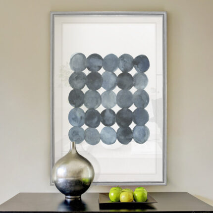 ” Blue Gray Density II “ - Chic Decora