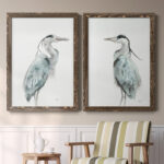 " Blue Heron I " 2 - Pieces - Image 7