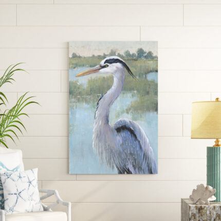 ” Blue Heron Portrait I ” by Timothy O’ Toole - Chic Decora