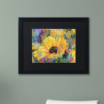 " Blue Sunflowers " by Richard Wallich