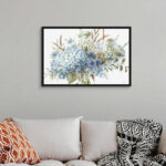 " Bohemian Blue 01 Landscape " by Lisa Audit Painting Print