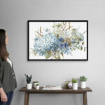 " Bohemian Blue 01 Landscape " by Lisa Audit Painting Print - Image 4