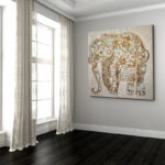 " Boho Elephant " - Image 3